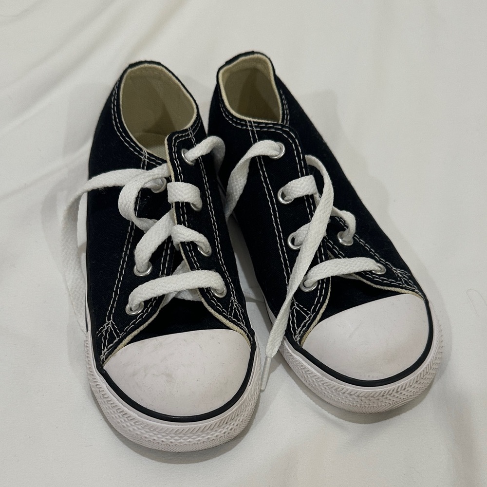 Converse Black and White Kids Sneakers